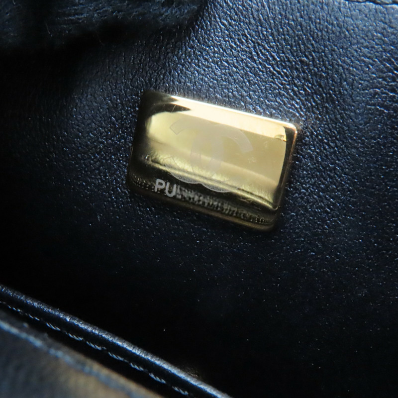 黑色 菱格紋 羊皮 鍊帶 肩背包【CHANEL 香奈兒】-7