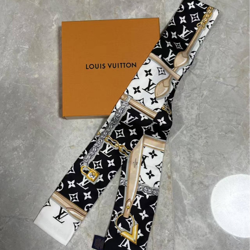Louis Vuitton 滿版老花絲巾-0