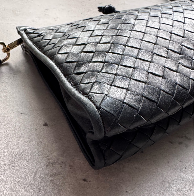 Bally 真皮 羊革 手拿包 斜背包 腋下包 黑色 意大利製-13