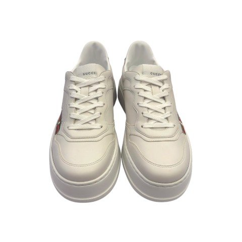 GUCCI Demetra白色LOGO運動鞋798539-1