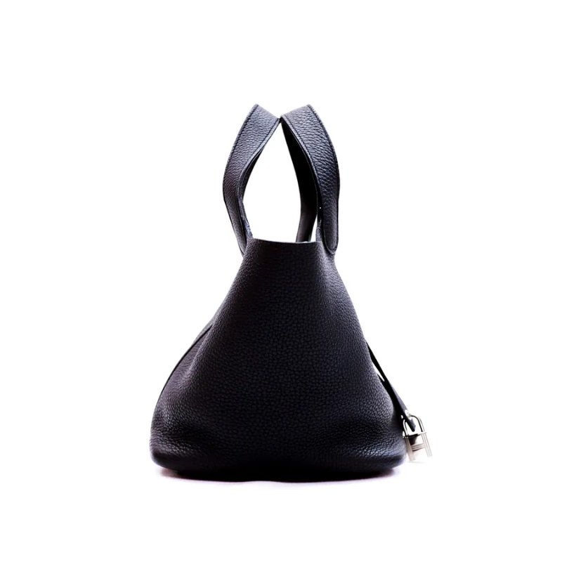 HERMES 愛馬仕 Picotin Lock 18 皮革手袋-7