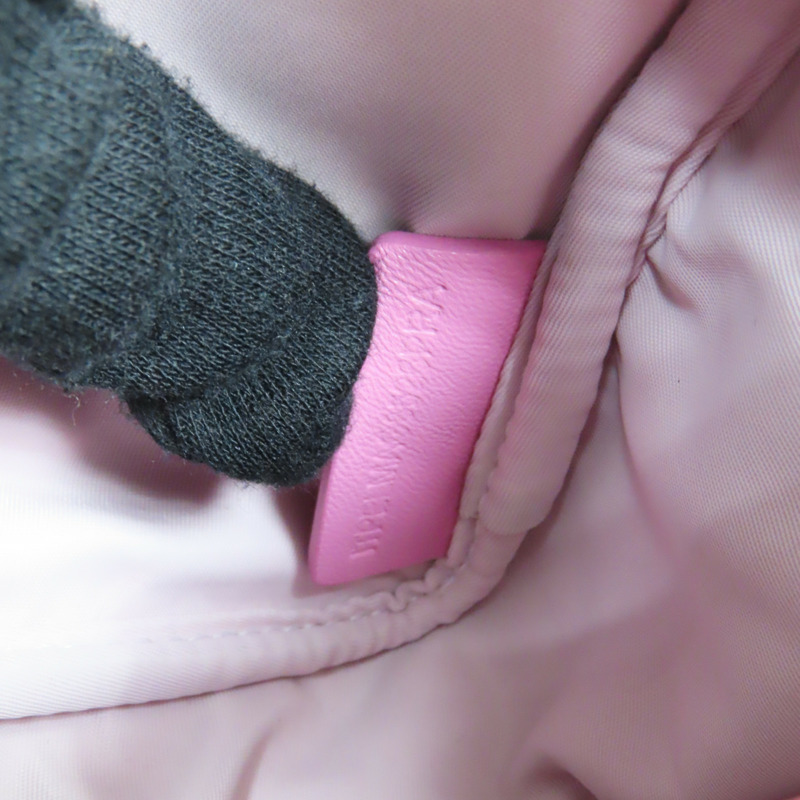 粉色 格紋 皮革 Lola mini 肩背包 8049049 B1020-9