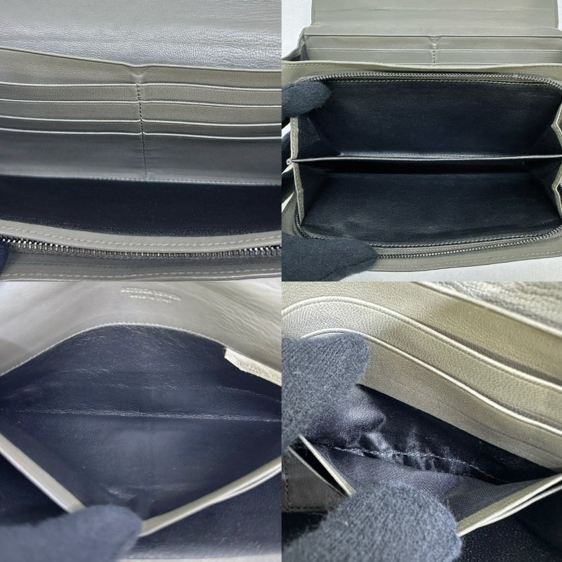 BV 經典編織掀蓋釦式長夾-4