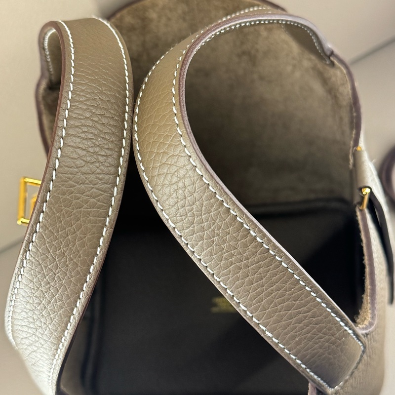 Hermès Picotin 18｜菜籃子18｜大象灰金扣｜B刻印｜全套全配附購證影本-4