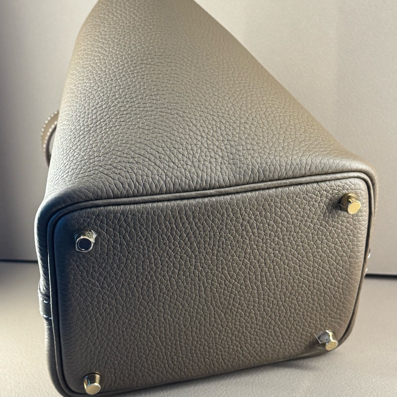 Hermès Picotin 18｜菜籃子18｜大象灰金扣｜B刻印｜全套全配附購證影本-8