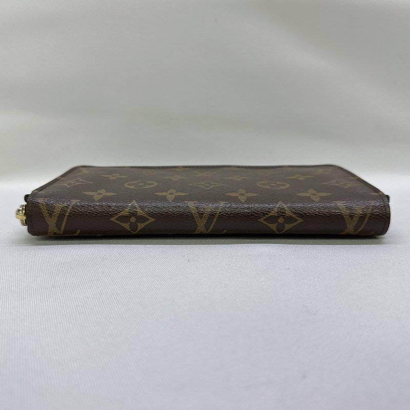 LV Monogram花紋拉鍊長夾-5
