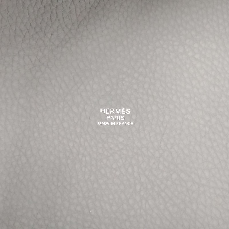 HERMÈS Picotin Lock 菜藍子 0B 聖杯藍 Taurillon 22 銀扣 Z刻-6