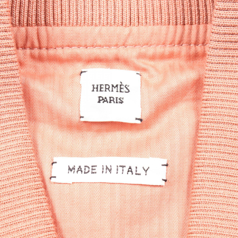 HERMES 馬術服 H5E0552DQ 棉質 粉紅 二手 女款-2