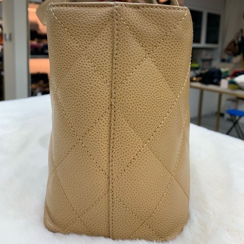 CHANEL 鴕色手挽袋 XB295-2