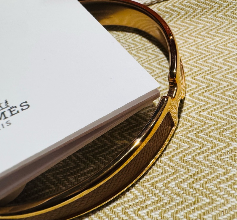 全新正品 愛馬仕HERMES Olympe H手環💕2024年購證-9