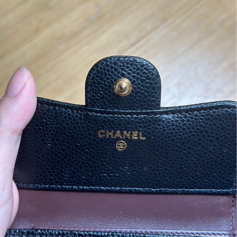 Chanel香奈兒三折短夾-4