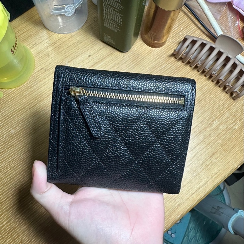 Chanel香奈兒三折短夾-6