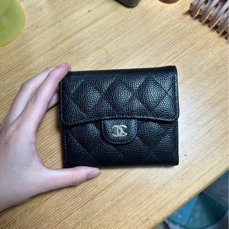 Chanel香奈兒三折短夾-7