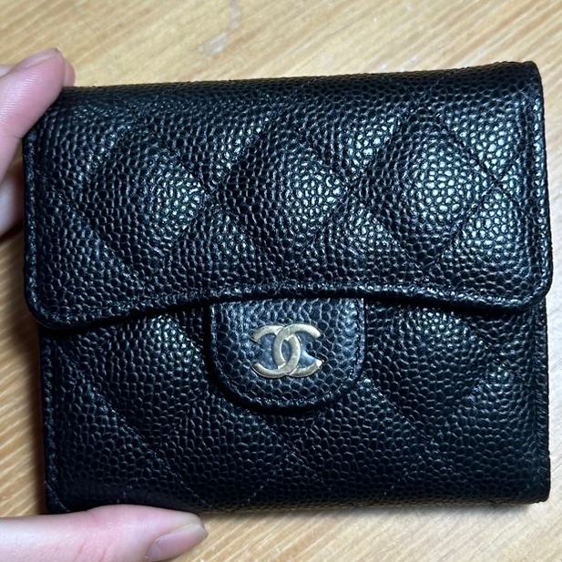 Chanel香奈兒三折短夾-8