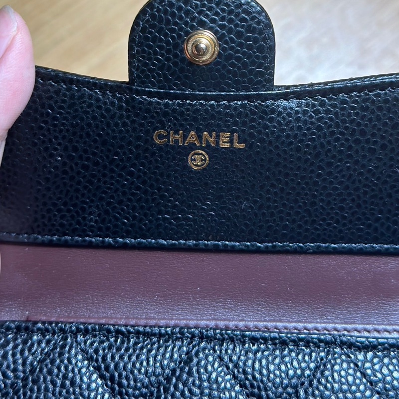 Chanel香奈兒三折短夾-10