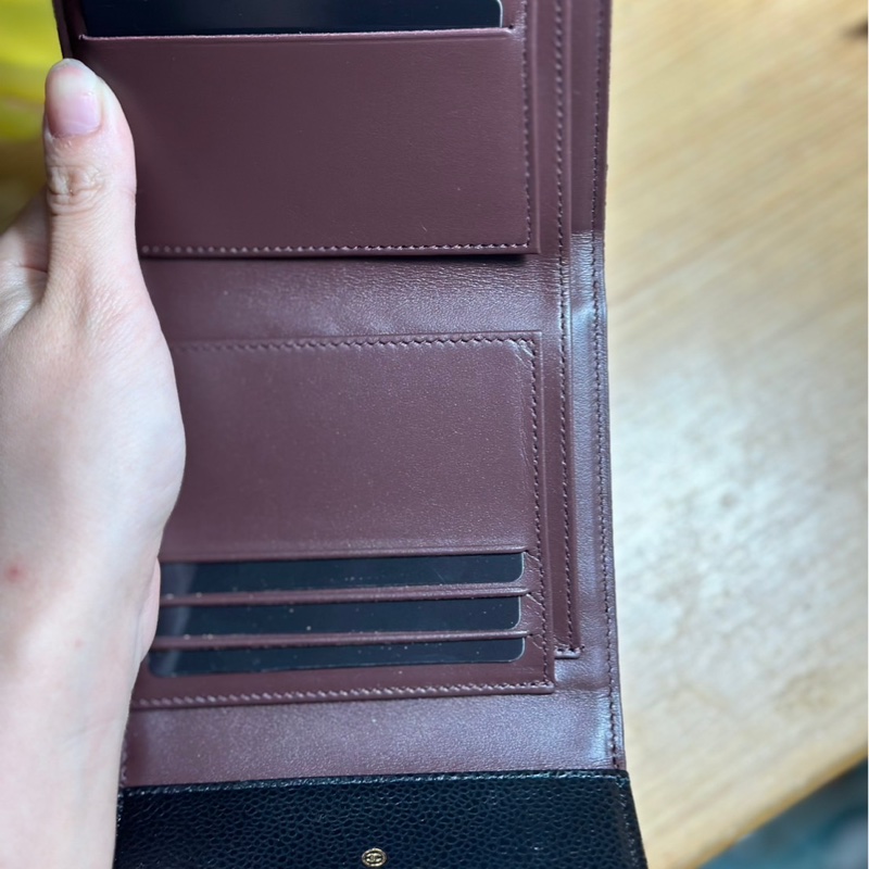 Chanel香奈兒三折短夾-12