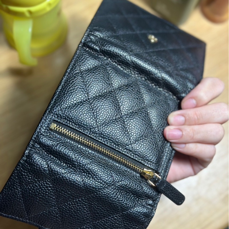 Chanel香奈兒三折短夾-13