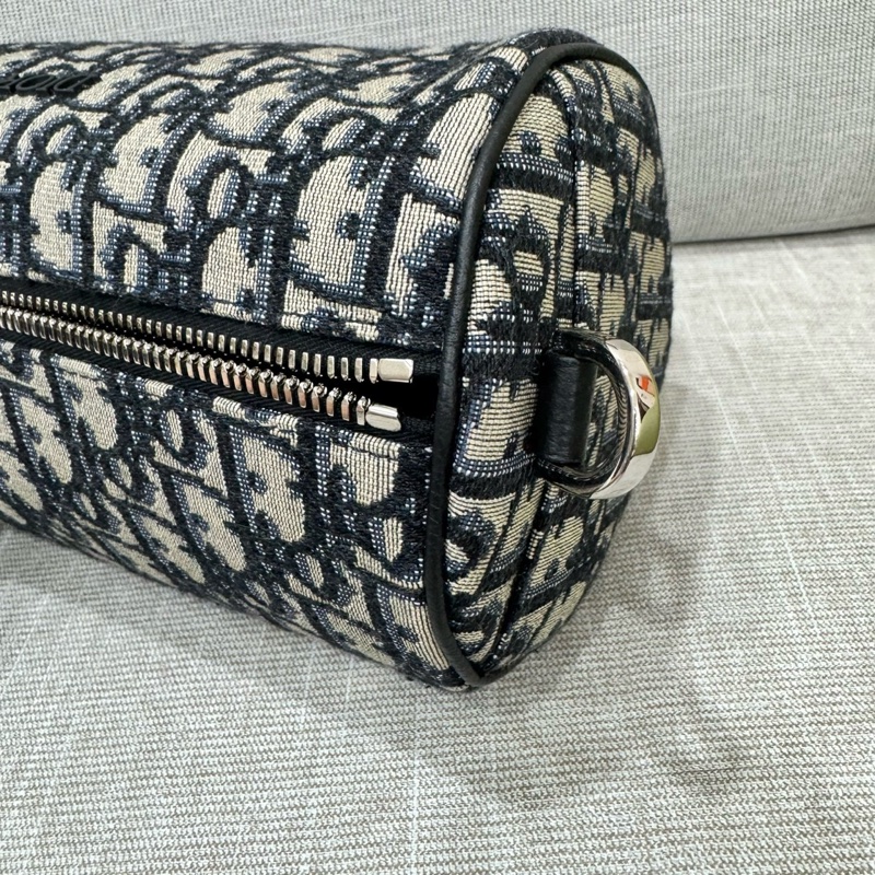 DIOR roller oblique 老花圓筒 斜背包-22