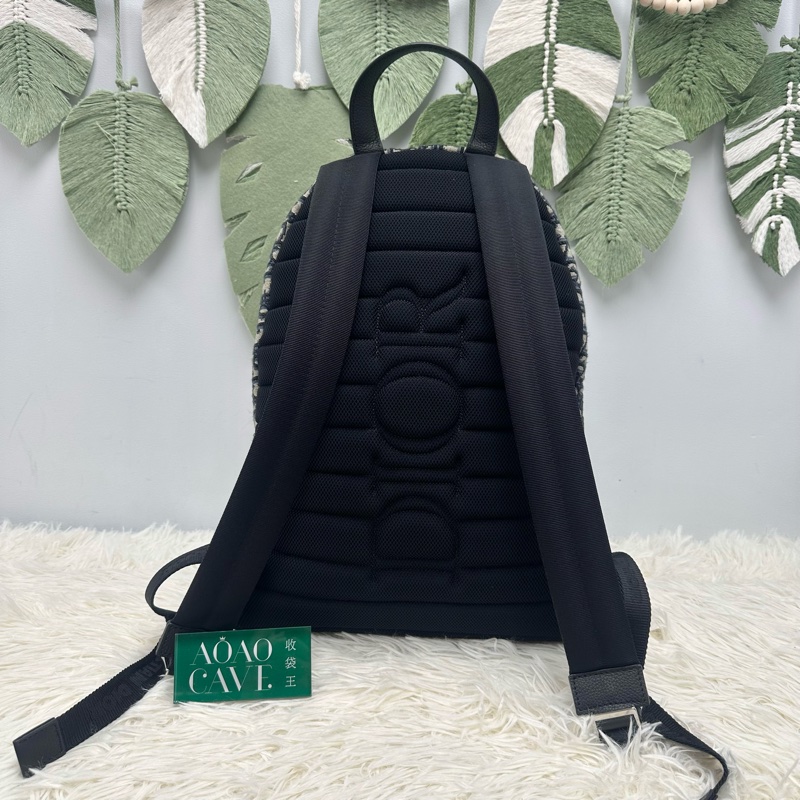 閑置品💫DIOR Rider Oblique 米黑色緹花背包 Backpack 2022年-4