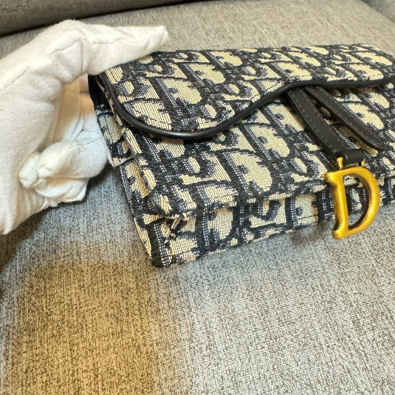 DIOR 迪奧老花 Saddle 馬鞍mini腰包-14