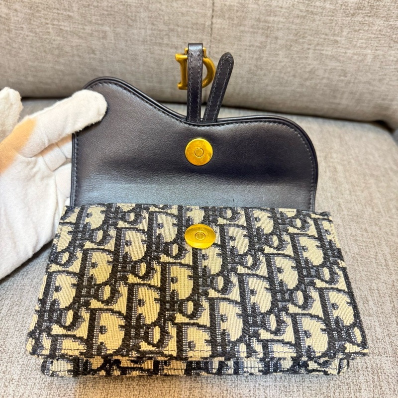 DIOR 迪奧老花 Saddle 馬鞍mini腰包-38