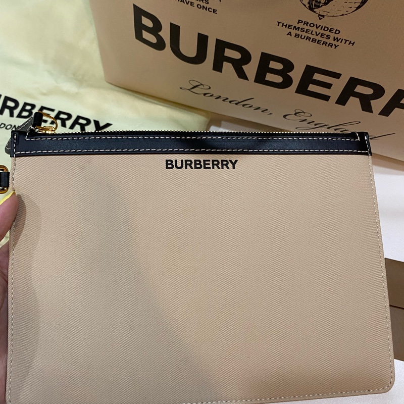 Burberry 地球格紋雙面托特子母包-3