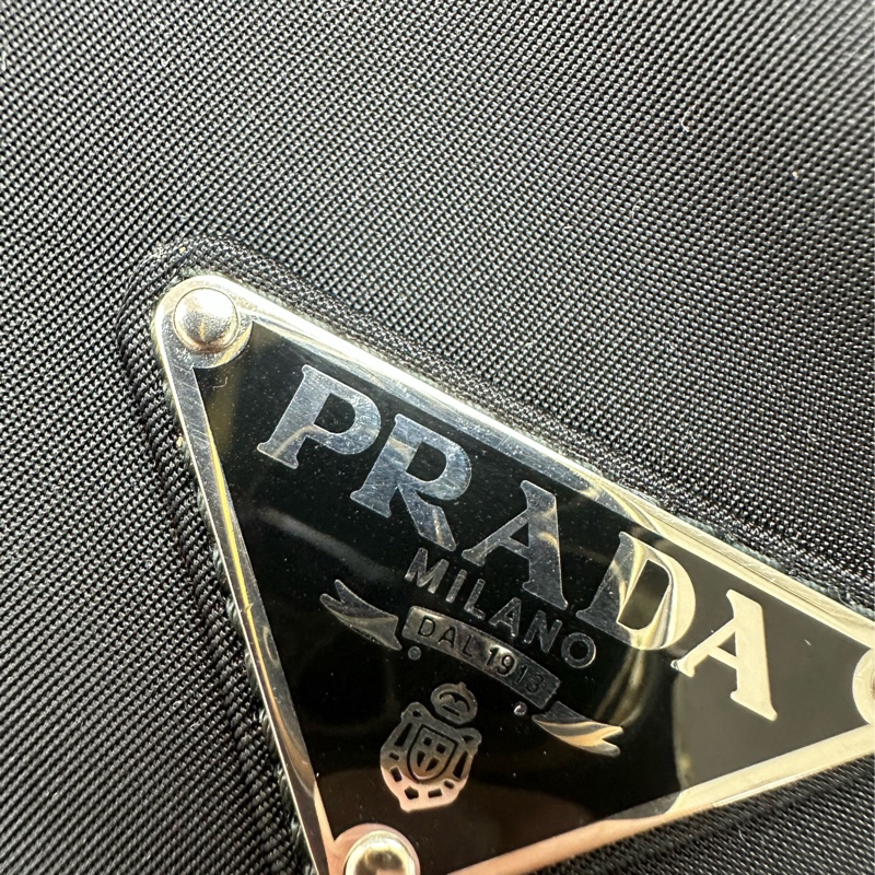 PRADA Nylon 黑色經典降落傘雙扣背包 Backpack-15