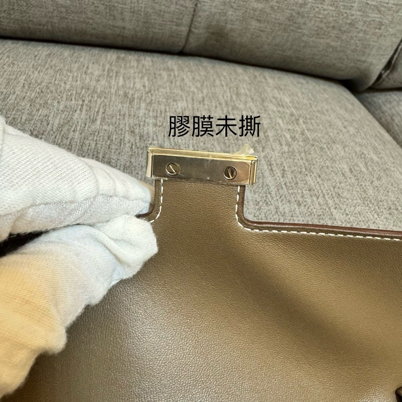 愛馬仕 Hermes 康康 Constance Long To Go WOC 大象灰銀釦Z刻 epsom皮-23