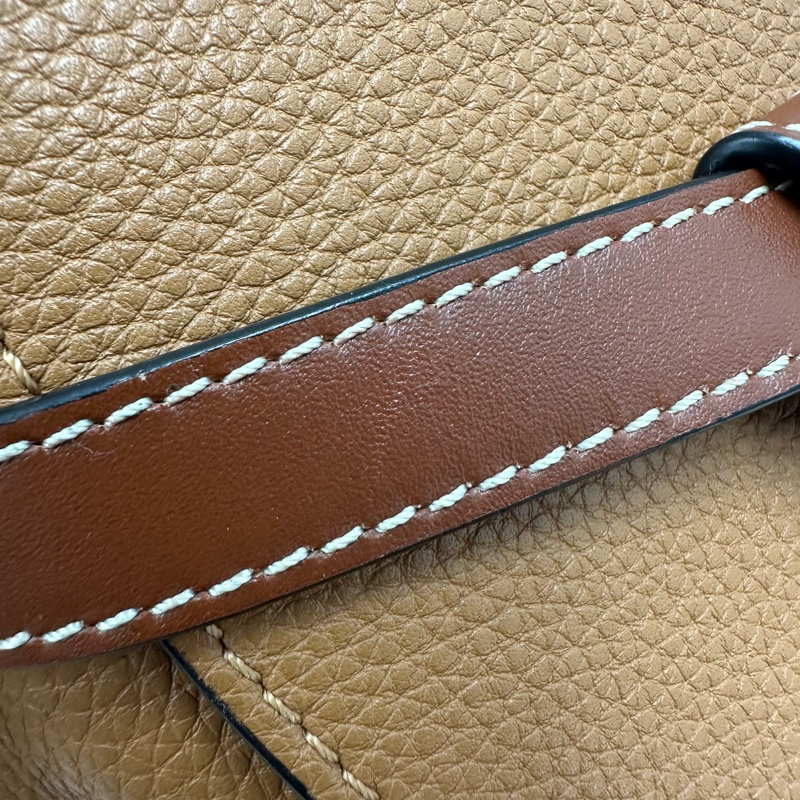 LOEWE Mini Gate 焦糖色馬鞍包 斜肩包-6
