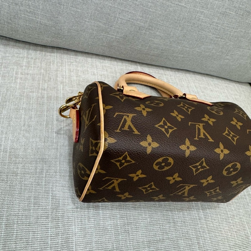 LV M46222 Speedy Bandoulière 20新款奶茶色背帶-36