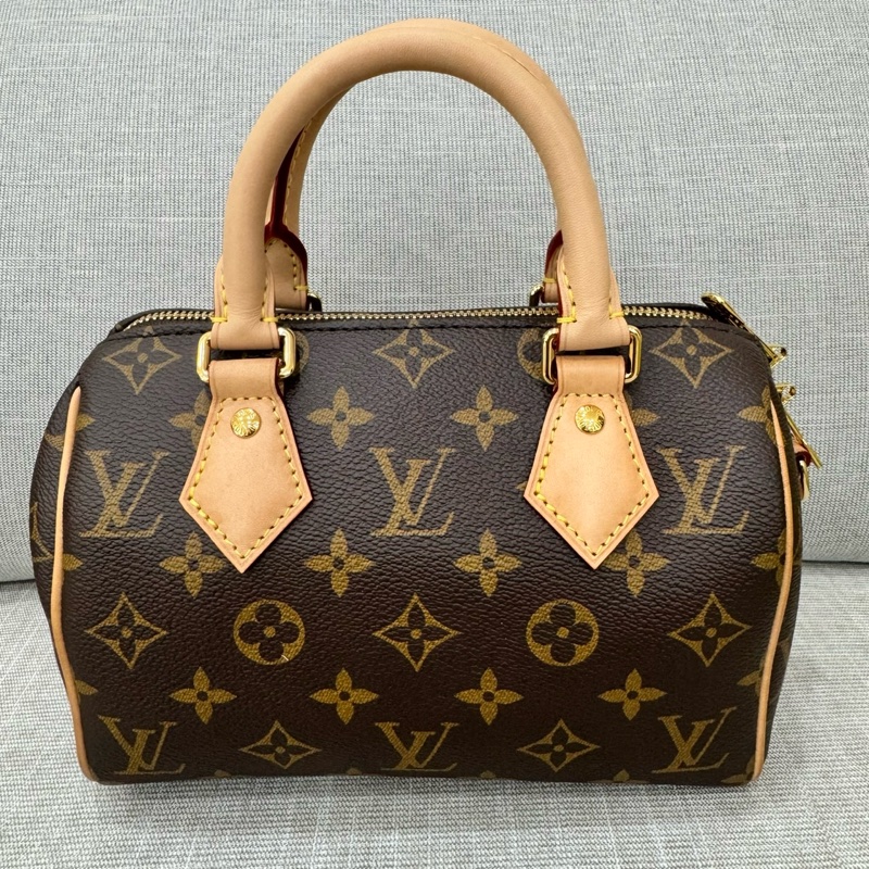 LV M46222 Speedy Bandoulière 20新款奶茶色背帶-42