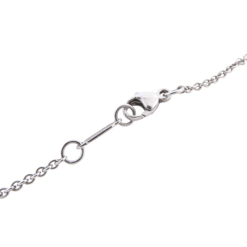 TIFFANY&CO 925純銀Padlock Necklace銀扣項鏈-7