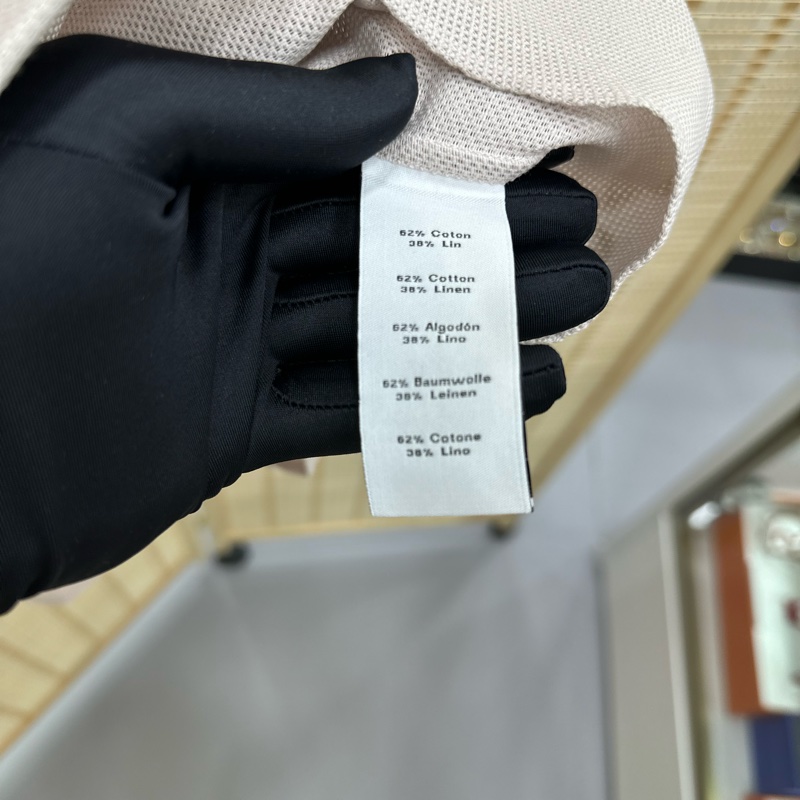 愛馬仕 Hermes CHEMISE BOXY SANS COL 淺灰色男仕長袖襯衫 40碼(15 3/4)全新有吊牌-8