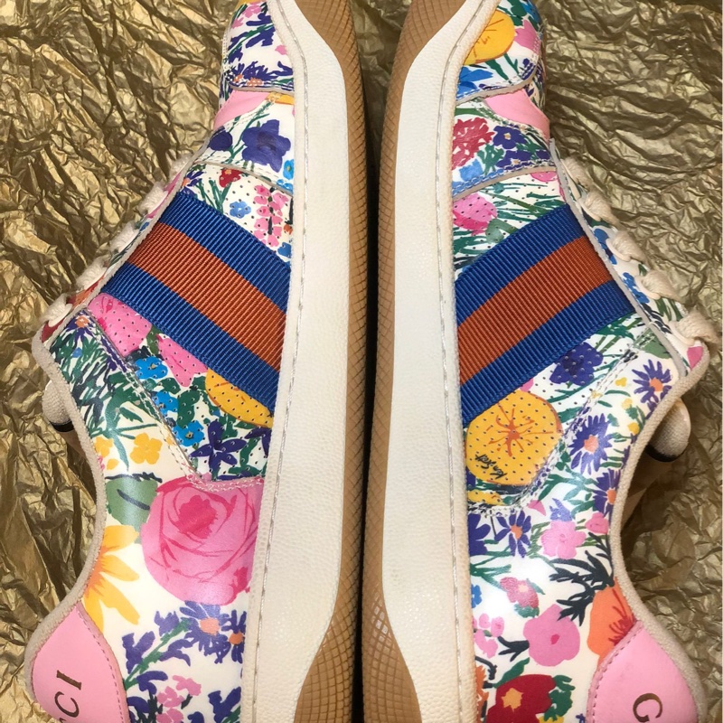 GUCCI GG ACE SNEAKERS 經典小白鞋系列 Size:38-3