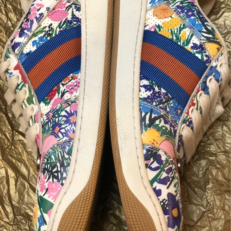 GUCCI GG ACE SNEAKERS 經典小白鞋系列 Size:38-5