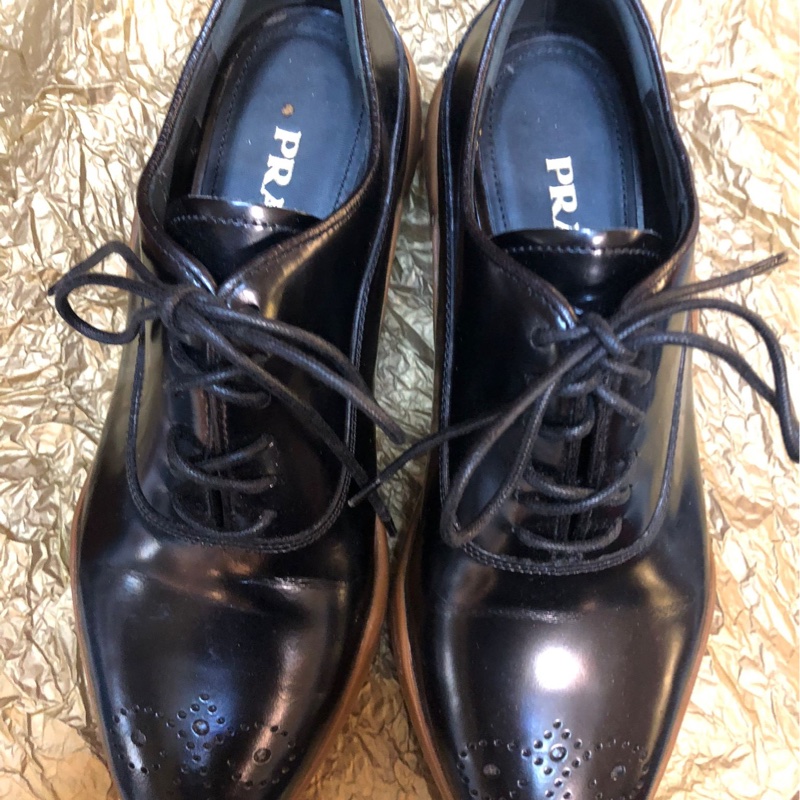 Prada 系带鞋 皮革-1