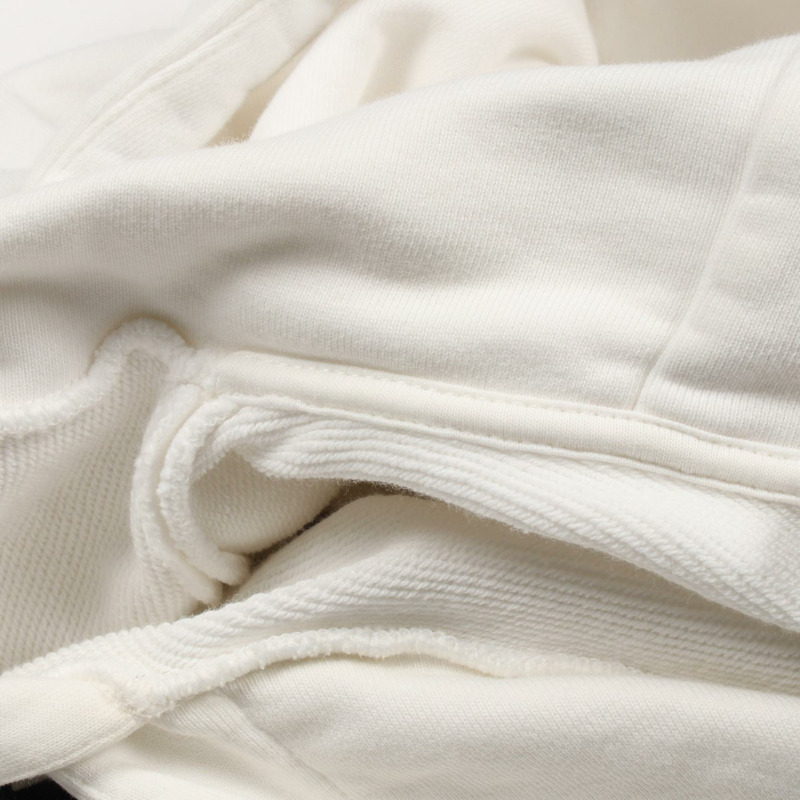 MONCLER Logo 連帽衫,純棉材質,白色,S 碼,二手男款-5