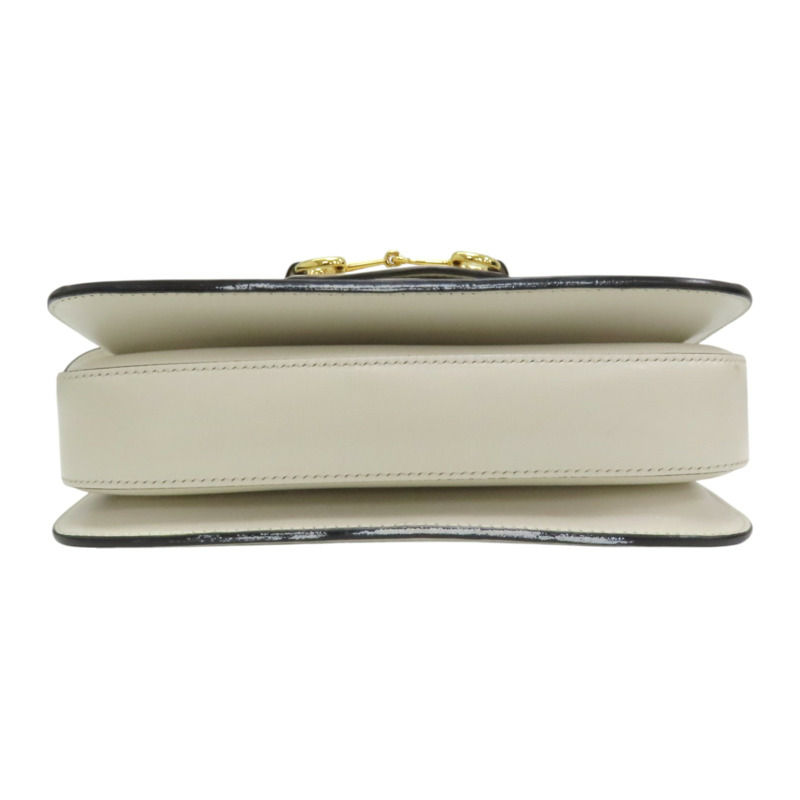 米色 GG Supreme 帆布 1955 Horsebit 肩背包【GUCCI 古馳】 602204-3