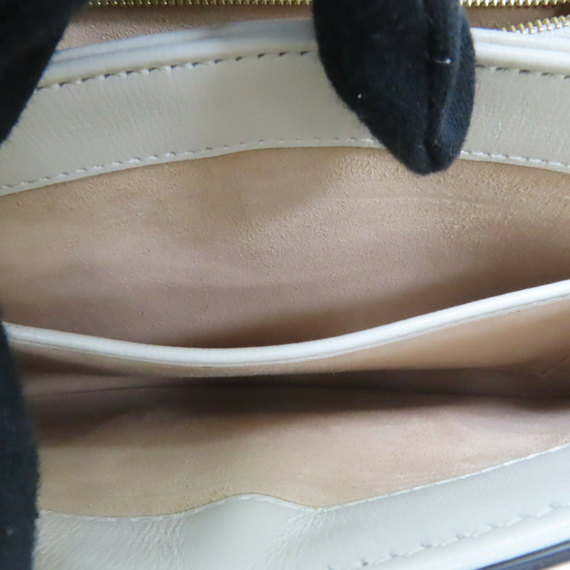 米色 GG Supreme 帆布 1955 Horsebit 肩背包【GUCCI 古馳】 602204-6