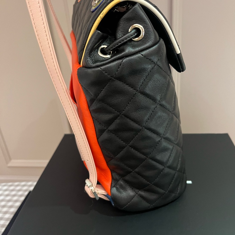 Chanel 香奈兒限定拼色款後背包-3
