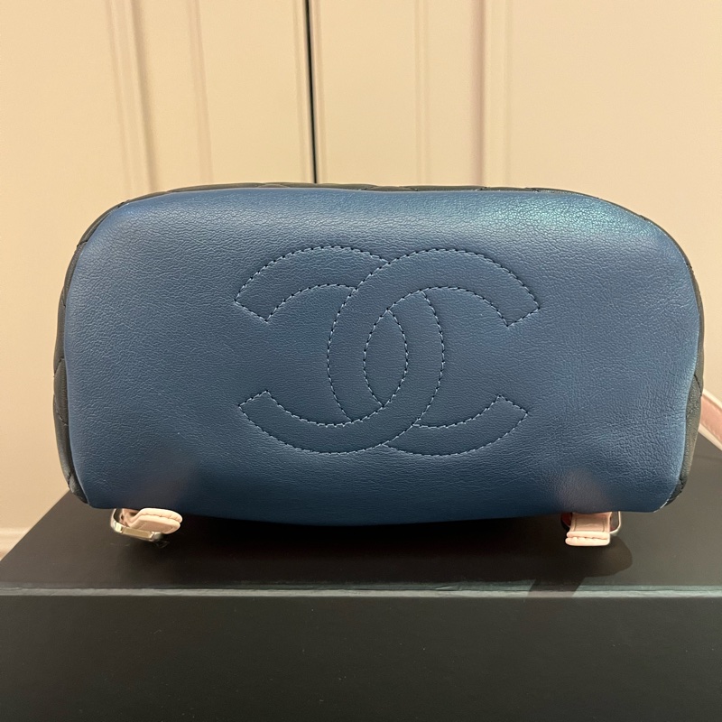 Chanel 香奈兒限定拼色款後背包-7