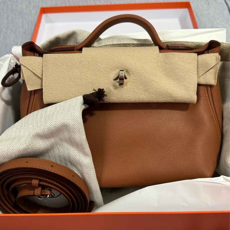 Hermes 2424 mini Gold 銀扣-0