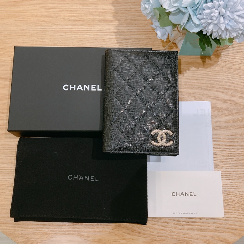 TW4305 Chanel 香奈兒護照本卡夾Passport Holder-10