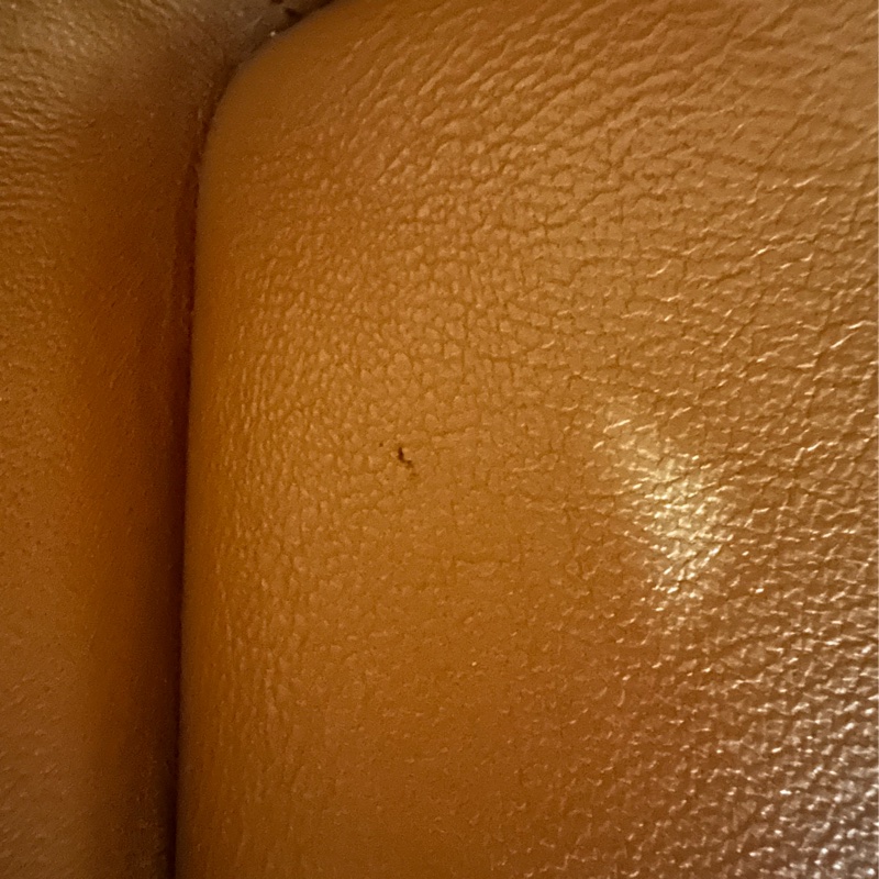 CELINE 焦糖色 真皮笑臉包 Micro Size手提包-29