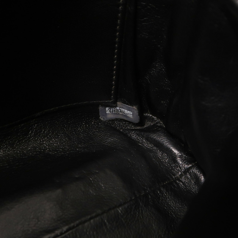 CHANEL 羊皮皮革Vintage Chain Shoulder金扣鏈帶肩背袋-6