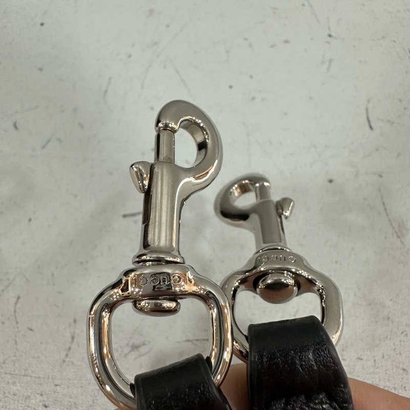 Gucci 510332 黑尼龍GG logo 斜背包購物包-42