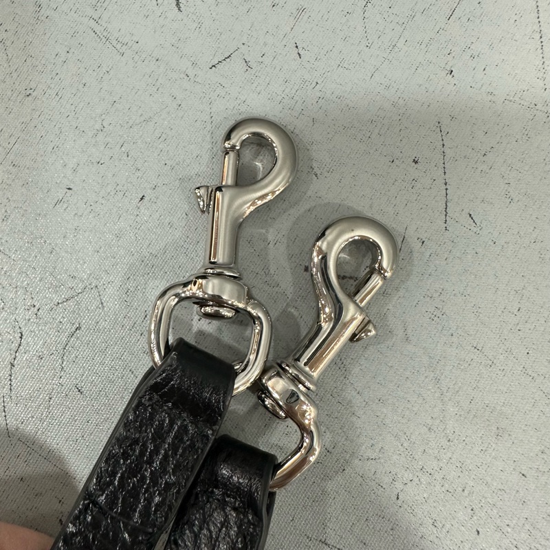 Gucci 510332 黑尼龍GG logo 斜背包購物包-44