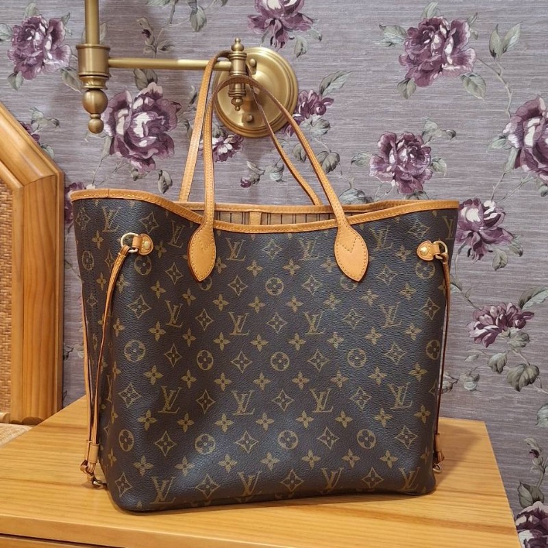 Louis Vuitton Neverfull MM 中型托特肩背包-0