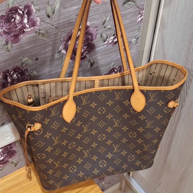 Louis Vuitton Neverfull MM 中型托特肩背包-1