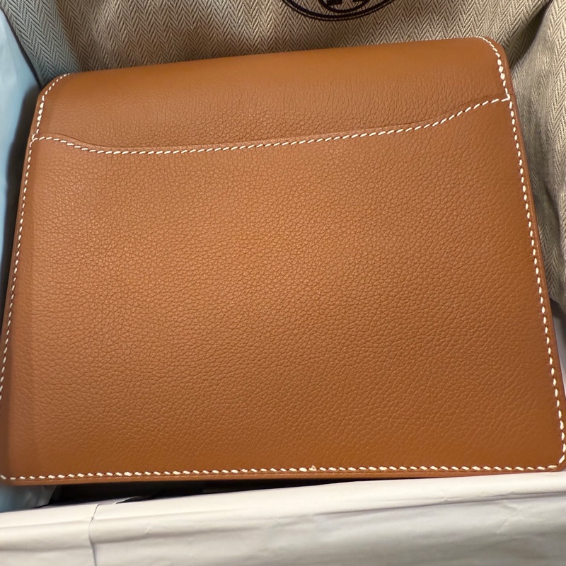 愛馬仕 mini roulis gold 銀扣 evercolor皮(成本出清)-2